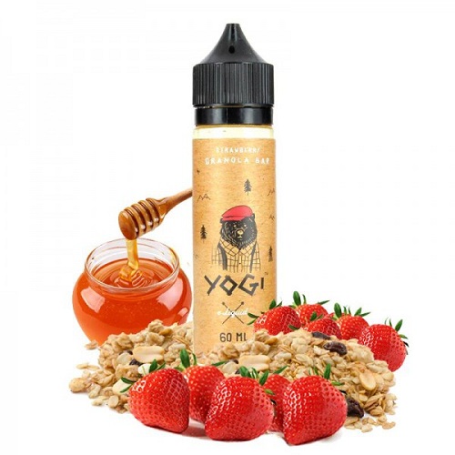 Strawberry Granola bar Yogi Eliquide 50ml 30PG 70VG 0mg