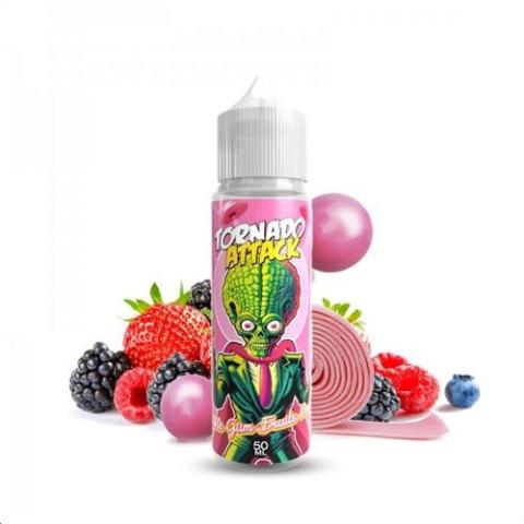Bubble Gum Fruits Rouges - Tornado Attack by Aromazon – 50ml