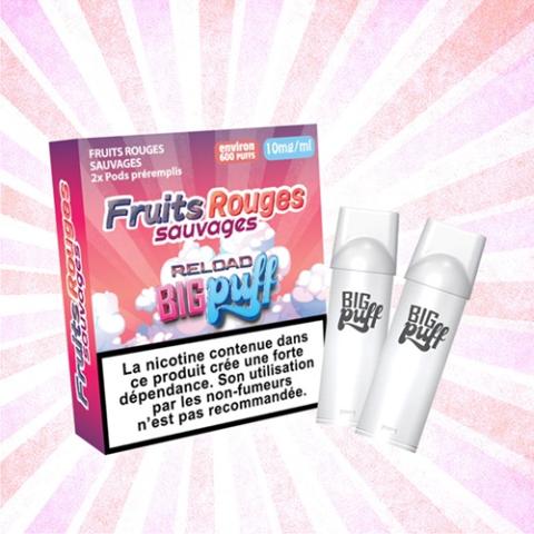 Pod Big Puff Reload Fruits Rouges Sauvages