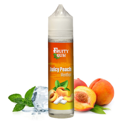 Juicy Peach Menthol - Fruity Gum - 50ml