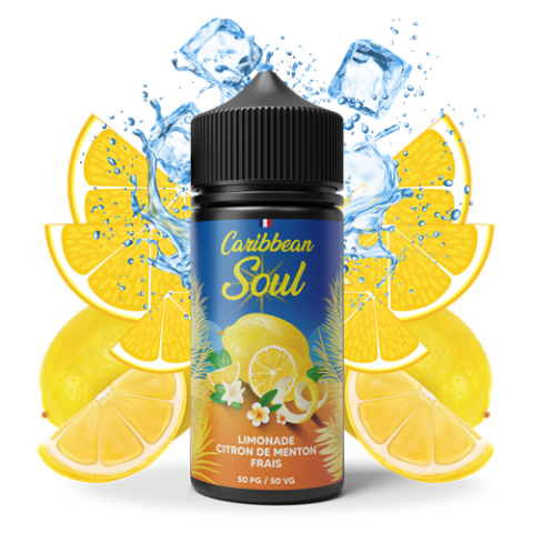 Limonade Citron de Menton Frais – Caribbean Soul – 100ml
