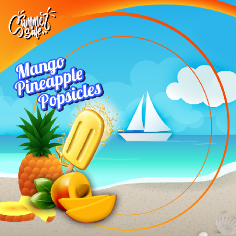 Mango Pineapple Popsicles - Summer Sale - 50ml