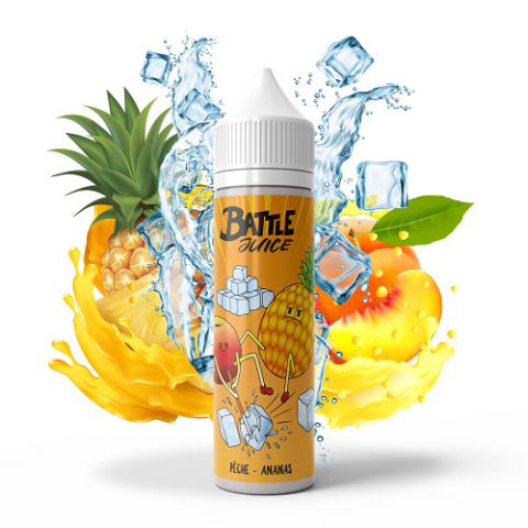 Pêche Ananas - Battle Juice - 50ml