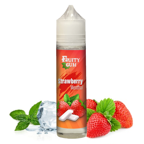 Strawberry Menthol - Fruity Gum - 50ml